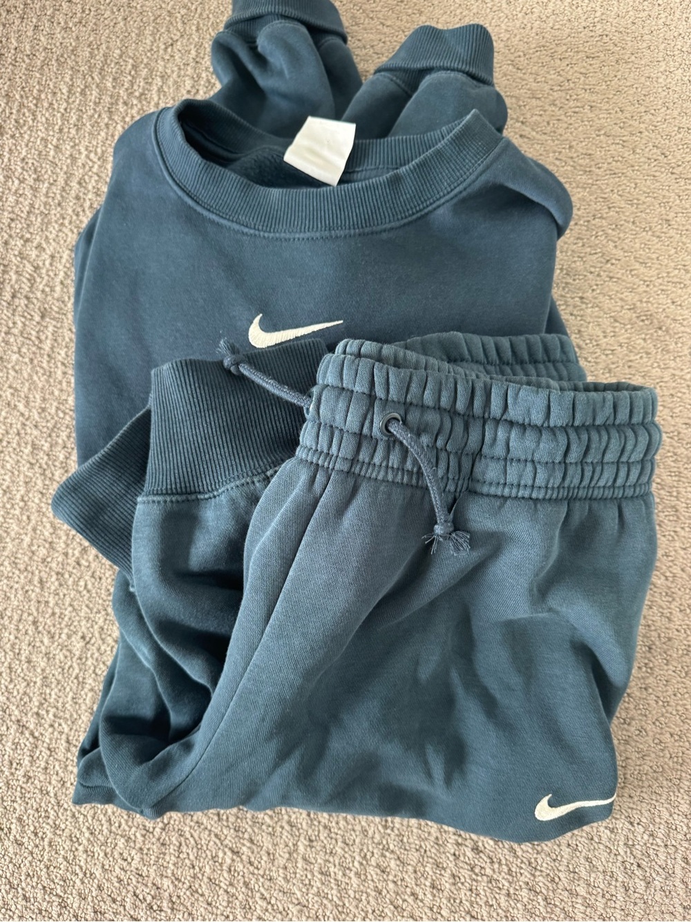 Nike Kids Teal Sweatshirt & Joggers Set - Nike